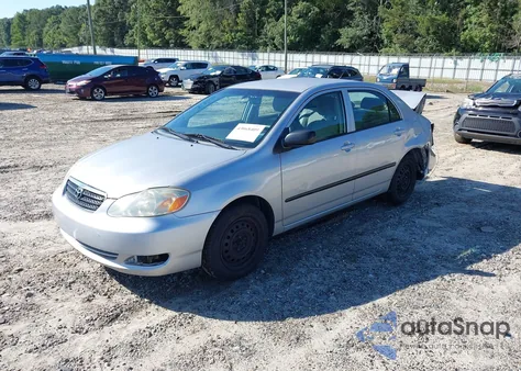 2006 Toyota Corolla Ce z USA, uszkodzony, nr VIN JTDBR32E660067977